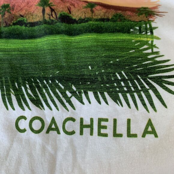 Coachella 2015 Graphic T-Shirt Men's XL Music Festival Lineup Official Merc NWOT - Picture 8 of 12